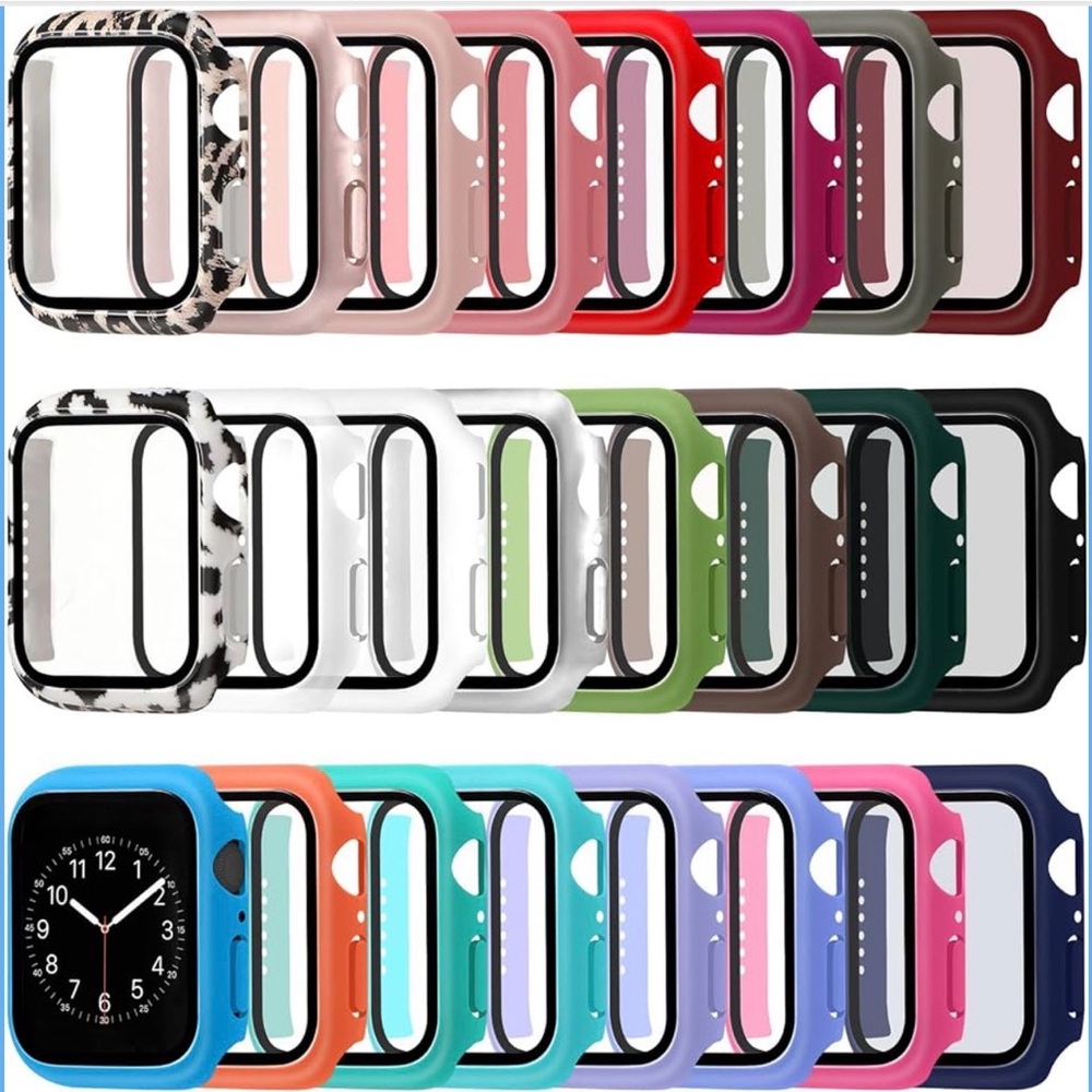 Set of 24 Colorful Watch Case Covers 42 mm for iPhone